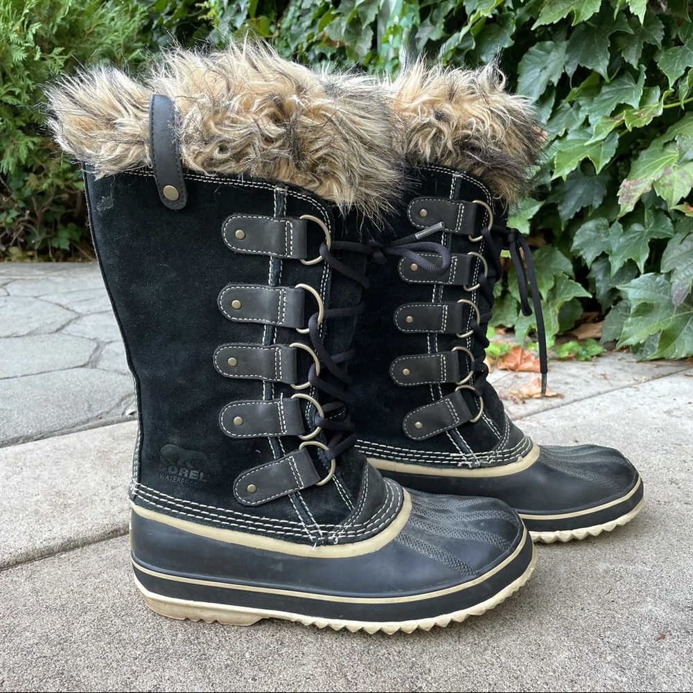 Sorel Joan of Arctic Winter Waterproof Boots Black